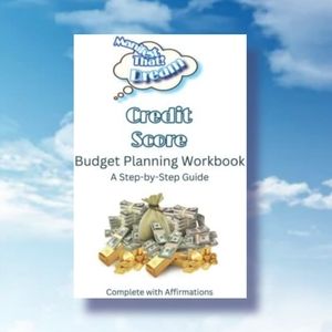 New! Budget MTD Budget Planning Workbook w/ affirmations